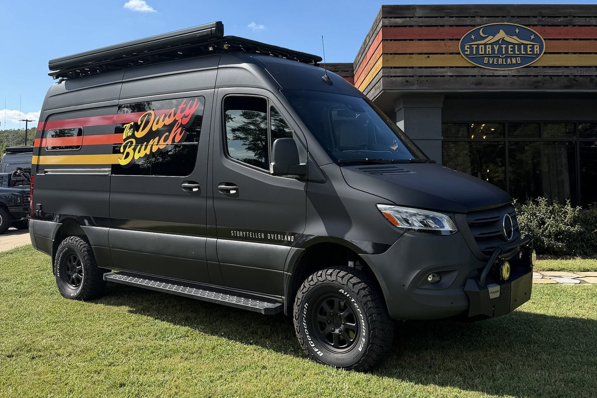 The Dusty Bunch Van: A Full Sprinter Wrap for Storyteller Overland in Five Business Days