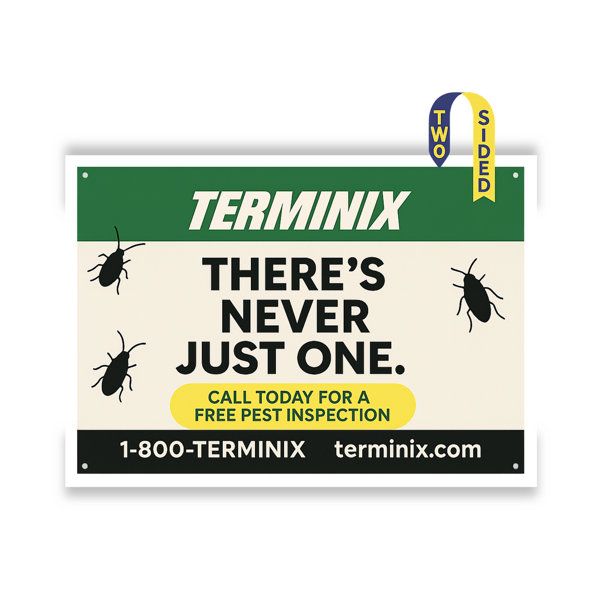 Corrugated Plastic Sign | 24" x 36" | Screen Printed | Full Color | Bleed