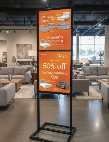 Posterboard Single Sided 22"x28"  Print 7mil