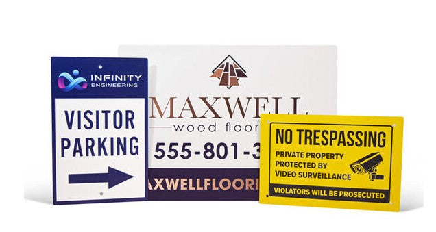 Printed Aluminum 3mm Composite Sign- Digital Print - 24"x36"