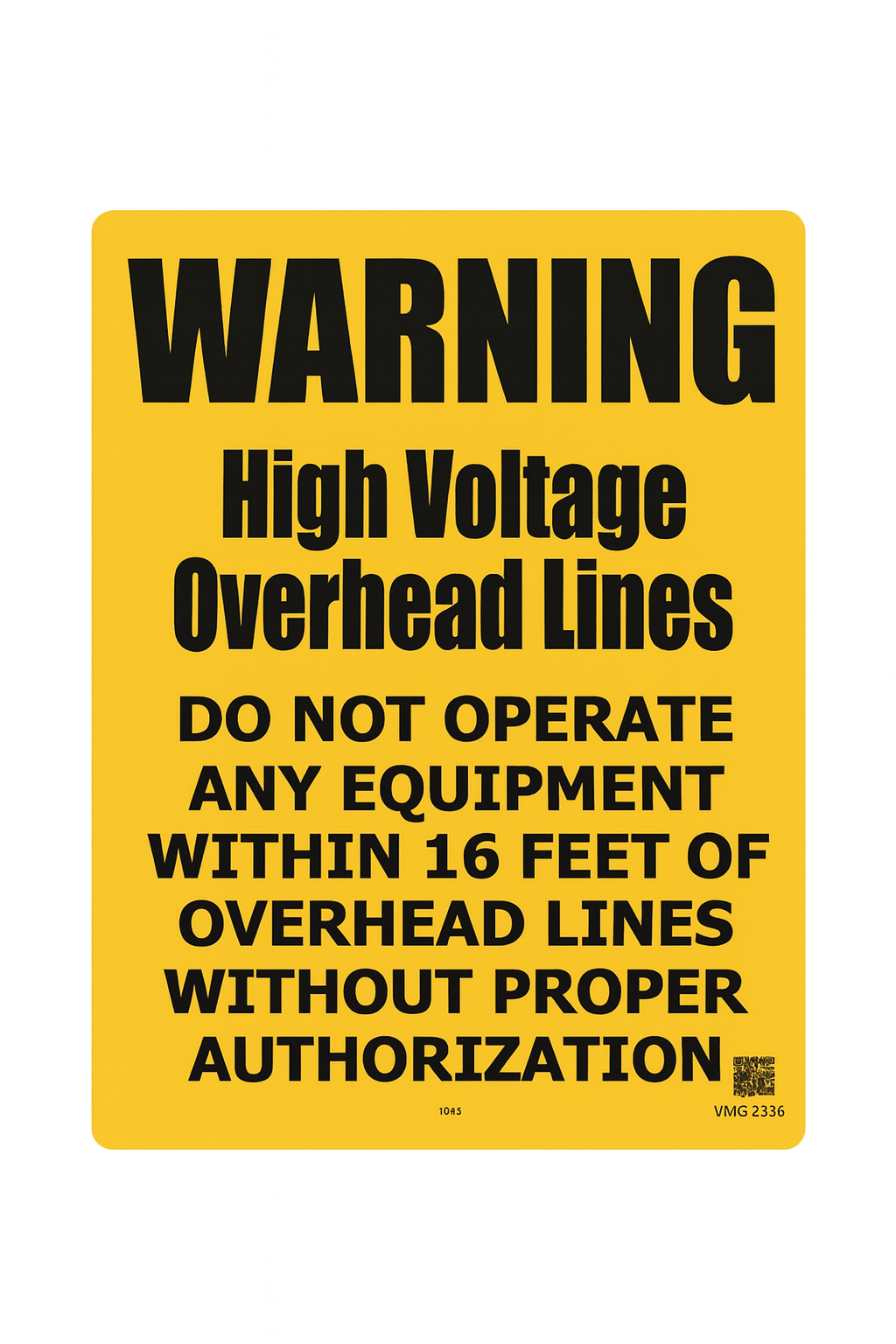 Printed Aluminum (.040) Sign - 18"x24"