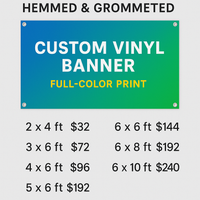 Custom Sized Banner