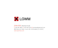 Lloyd Whitehead Gray Monroe Business Card