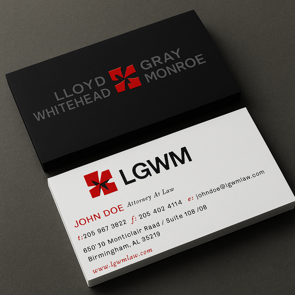 Lloyd Whitehead Gray Monroe Business Card