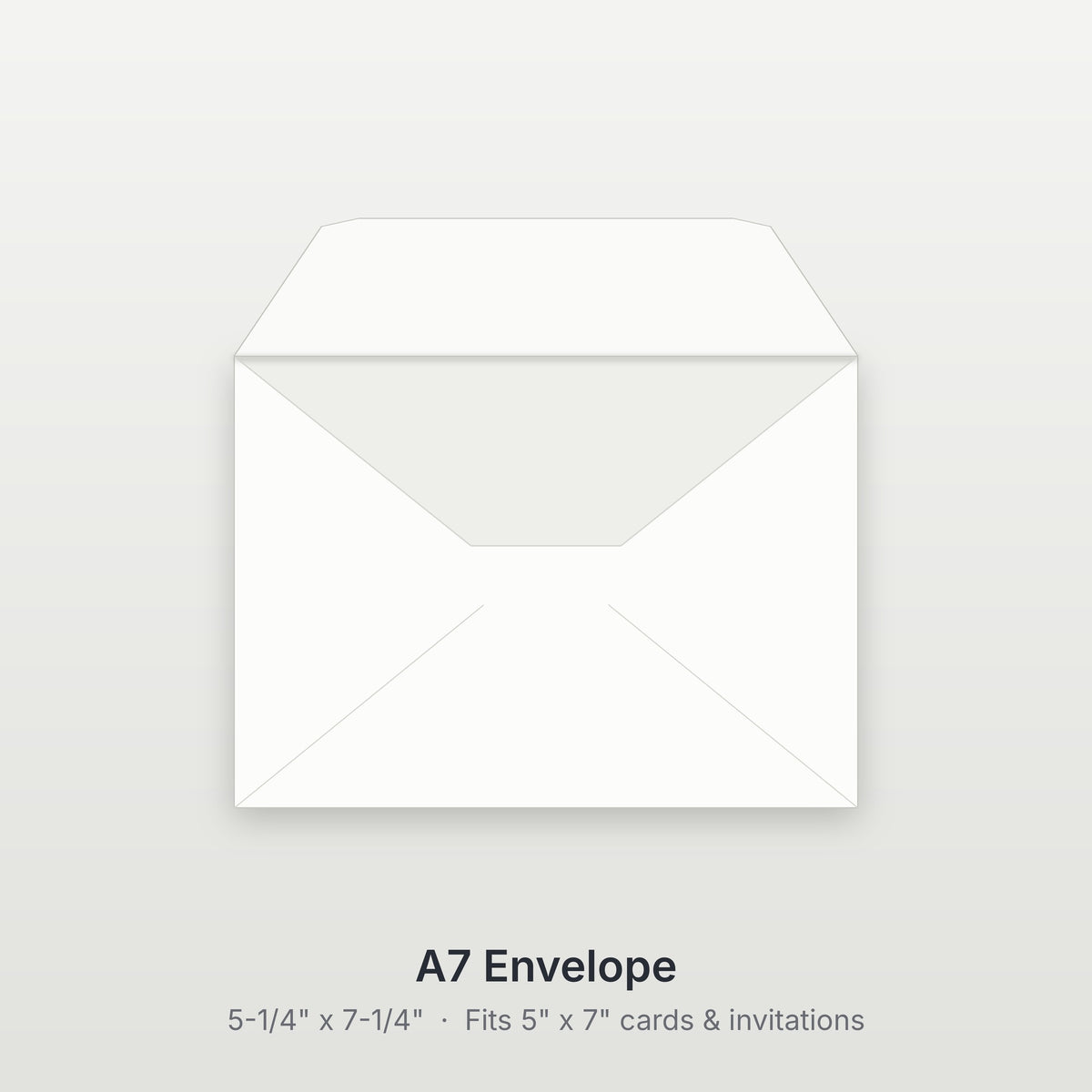Blank A7 Envelopes, 5-1/4" x 7-1/4"