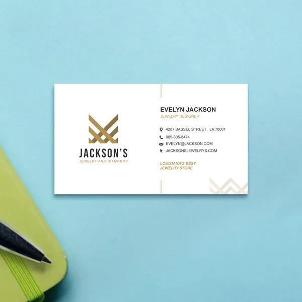 Business Cards - 3.5"x2" 14pt - Full Color - Single Sided Print
