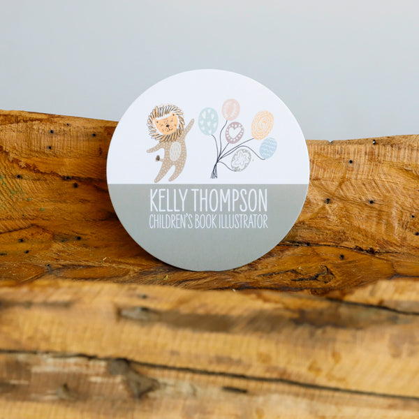 Circle Business Cards (1.5")