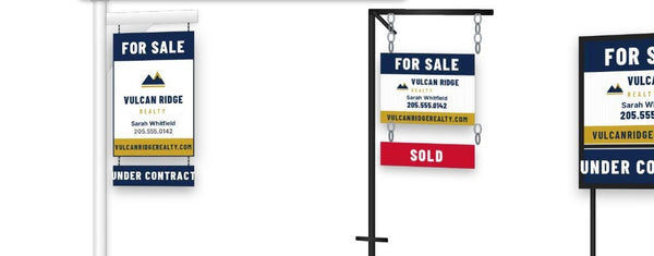 Step Frame for 18" x 24" Yard Signs