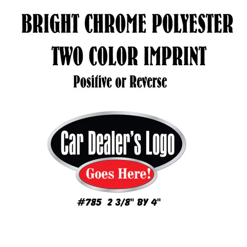 Dealer Decklid Decal #785