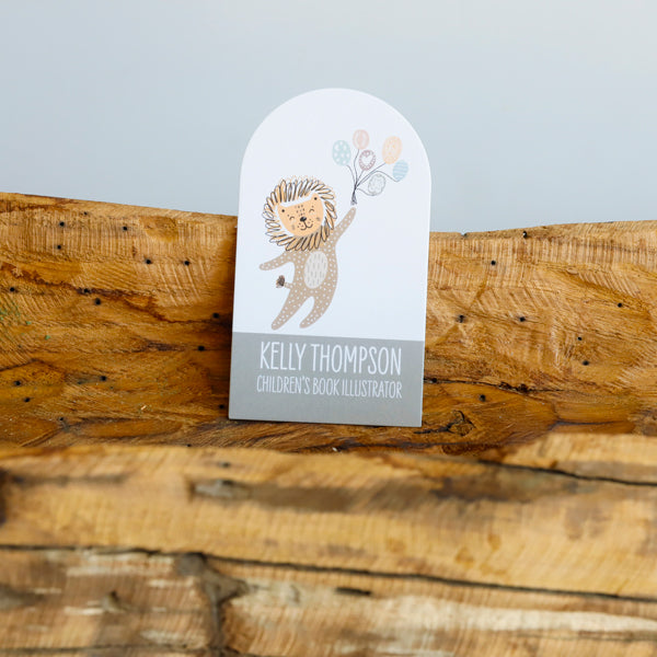 Half Circle Business Cards (2" x 3.5")
