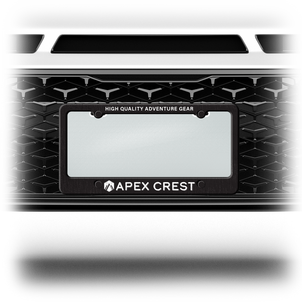 Custom printed dealer license plate frames