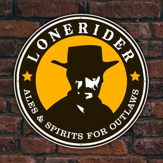 Tin Tackers - 13.5" Circle Signs - Embossed Aluminum (Four-Color Process)