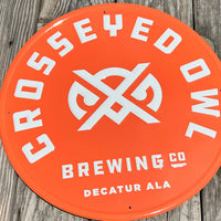 Tin Tackers - 11.5" Circle Signs - Embossed Aluminum (Four-Color Process)