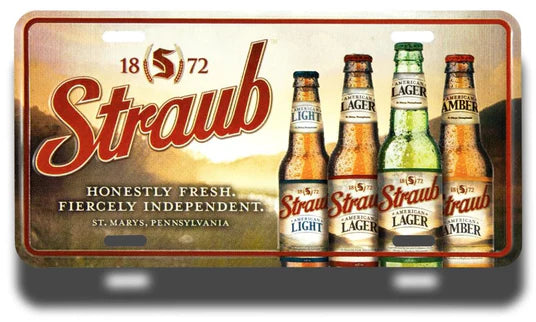 Tin Tackers - Custom License Plate 12" x 6" (Four-Color Process)Embossed Aluminum Standard