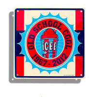 Tin Tackers - Square Embossed Aluminum12"x12" Signs (Four-Color Process)